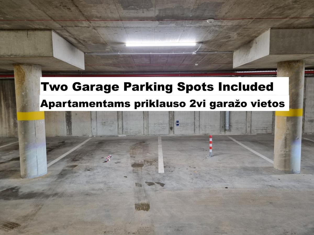 2 Bedroom Apt, 2 Garage Spots & Balconies, Self Check-In, By Cohost Друскининкай Экстерьер фото