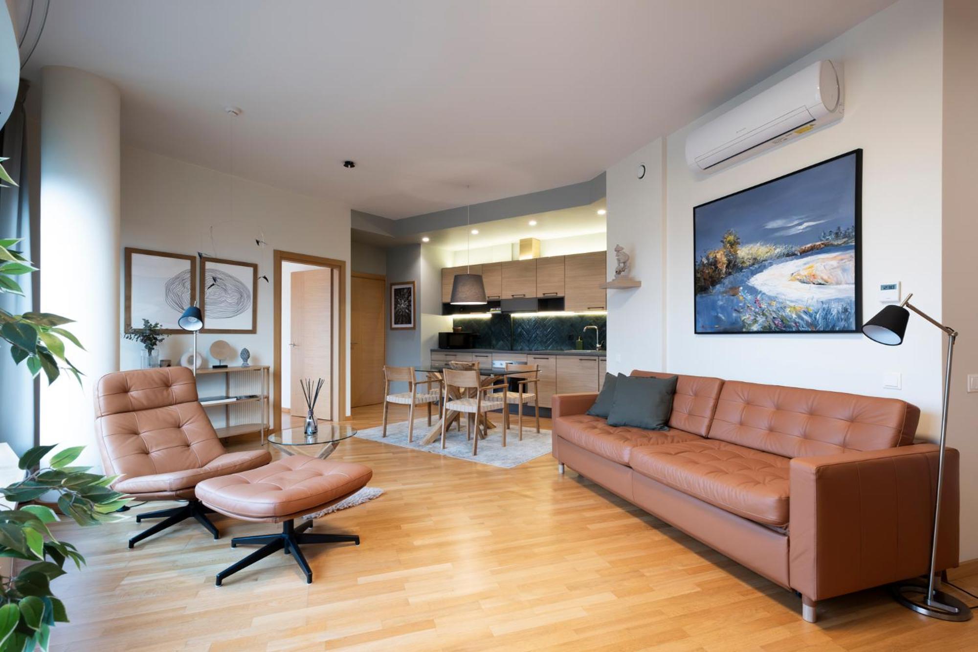 2 Bedroom Apt, 2 Garage Spots & Balconies, Self Check-In, By Cohost Друскининкай Экстерьер фото