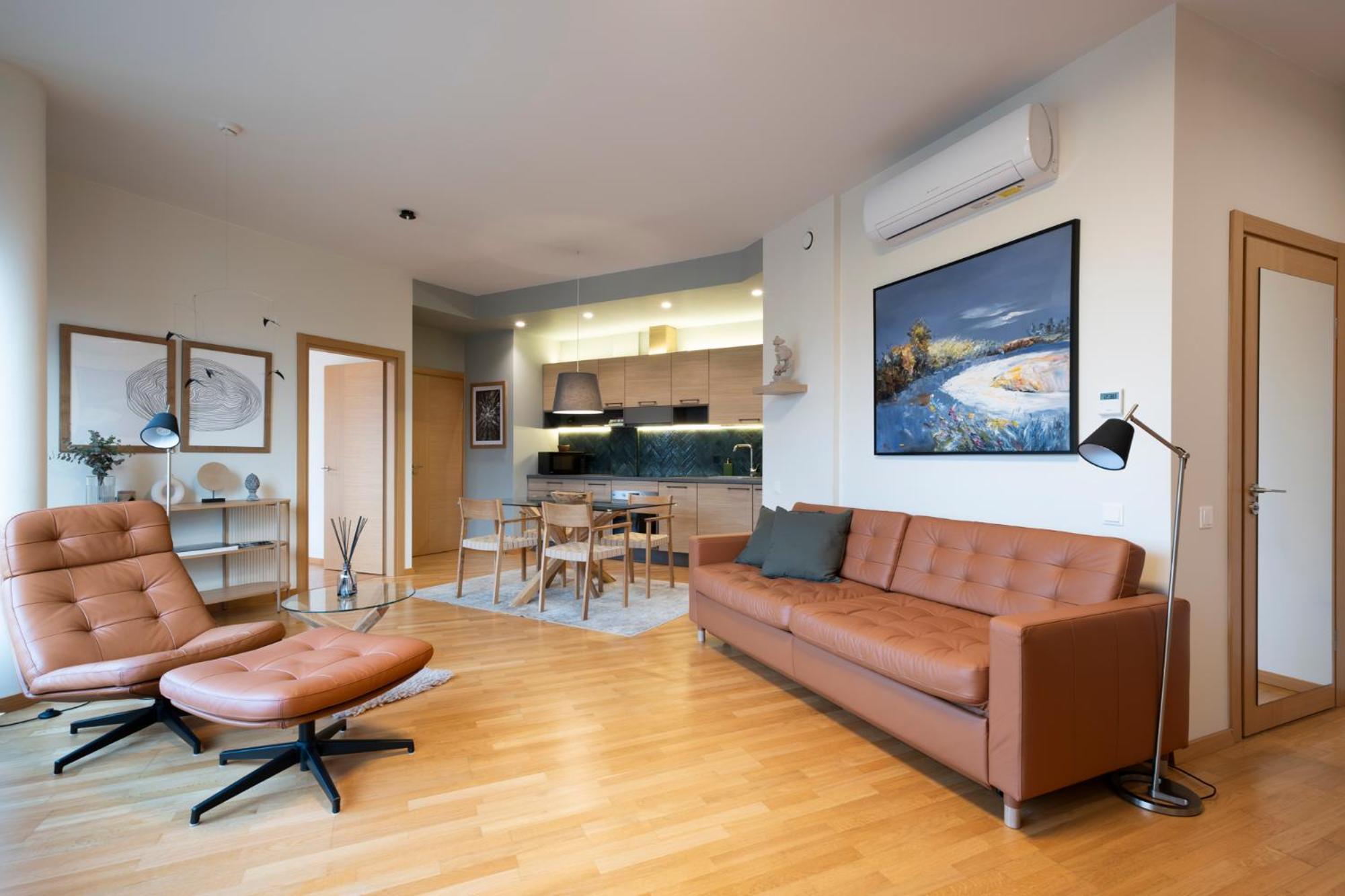 2 Bedroom Apt, 2 Garage Spots & Balconies, Self Check-In, By Cohost Друскининкай Экстерьер фото