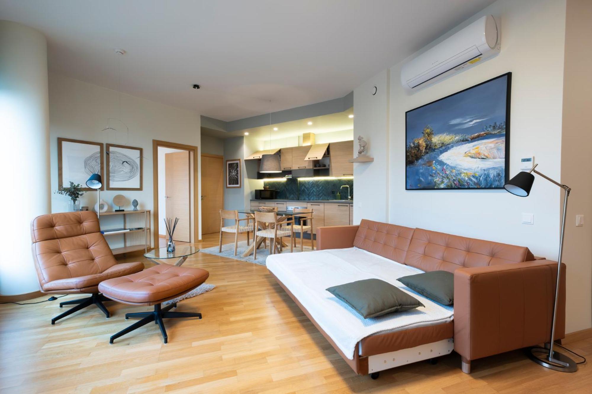 2 Bedroom Apt, 2 Garage Spots & Balconies, Self Check-In, By Cohost Друскининкай Экстерьер фото